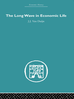 cover image of The Long Wave in Economic Life